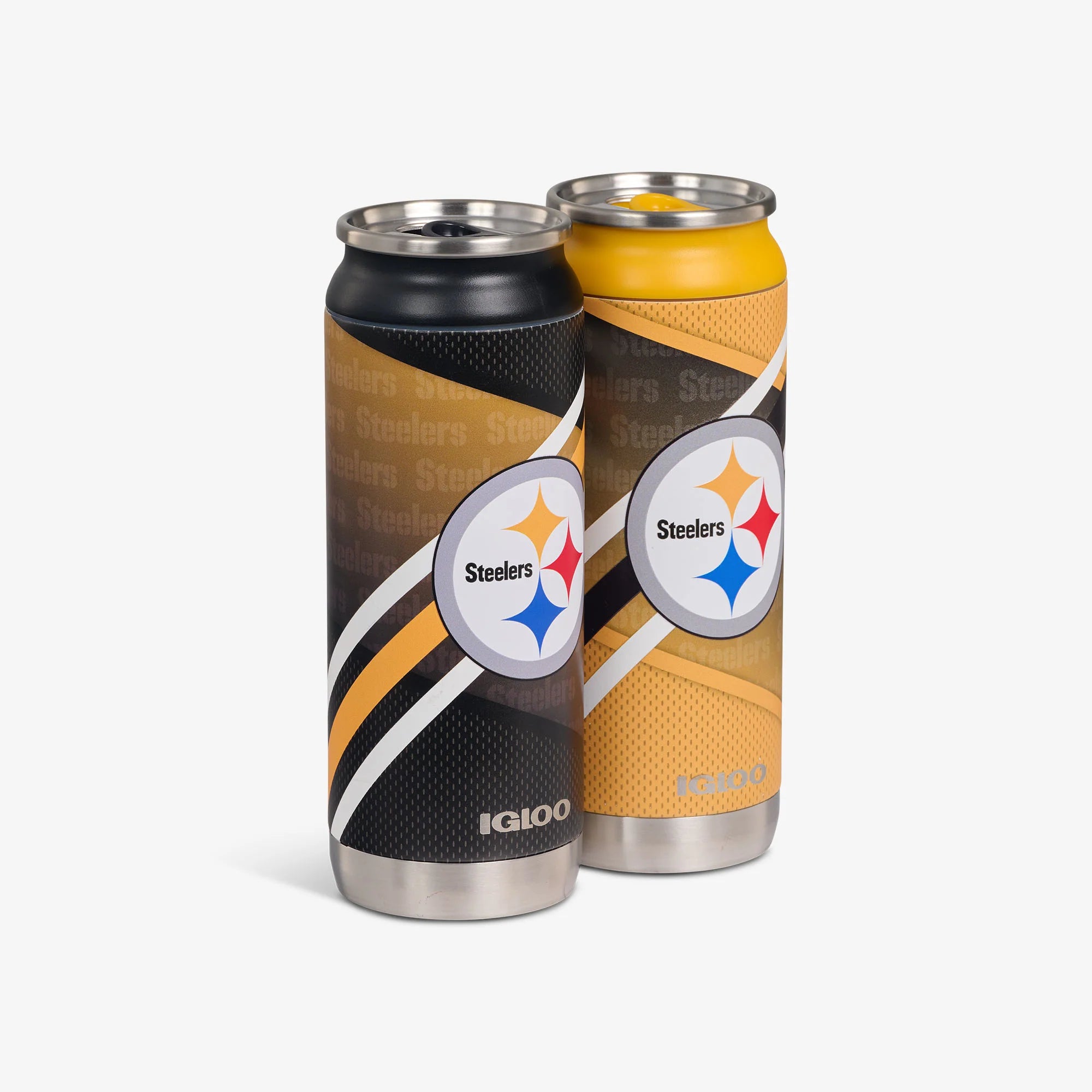 Igloo Coolers Pittsburgh Steelers Home & Away 16 Oz Can 2-Pack - Image 4