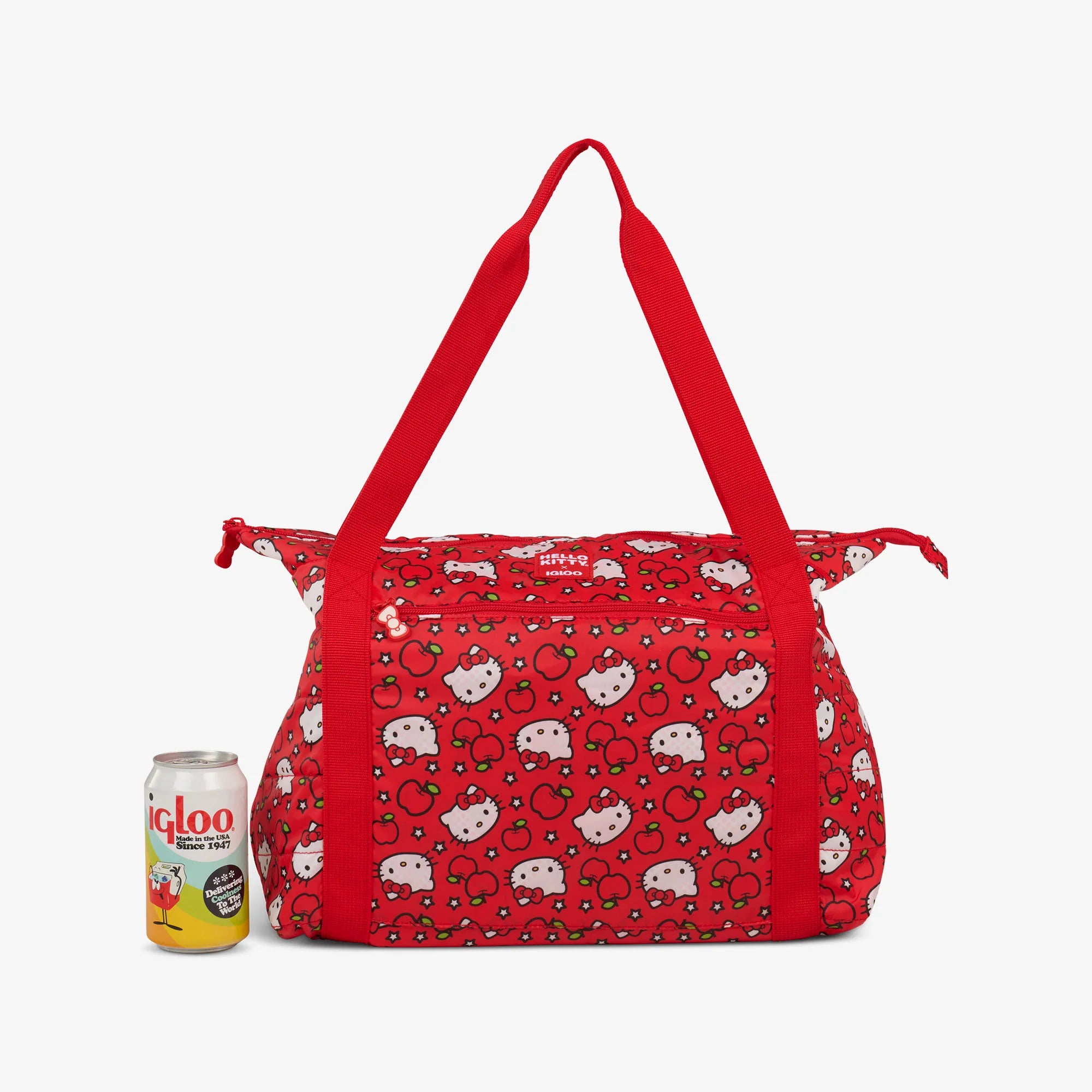Igloo Outdoor Hello Kitty Red Apples Packable Puffer 20-Can Cooler Bag - Image 5