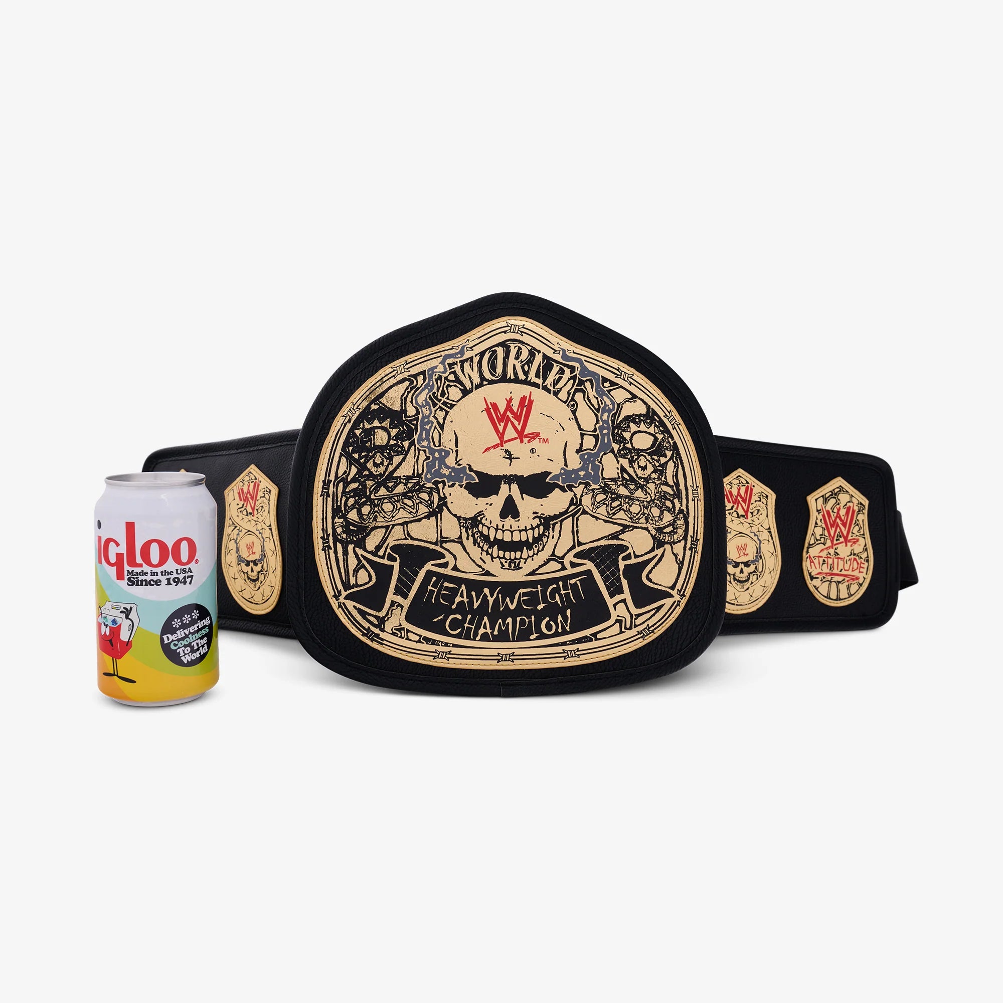 Igloo Coolers WWE Stone Cold Steve Austin Smoking Skull Championship Fanny Pack - Image 5