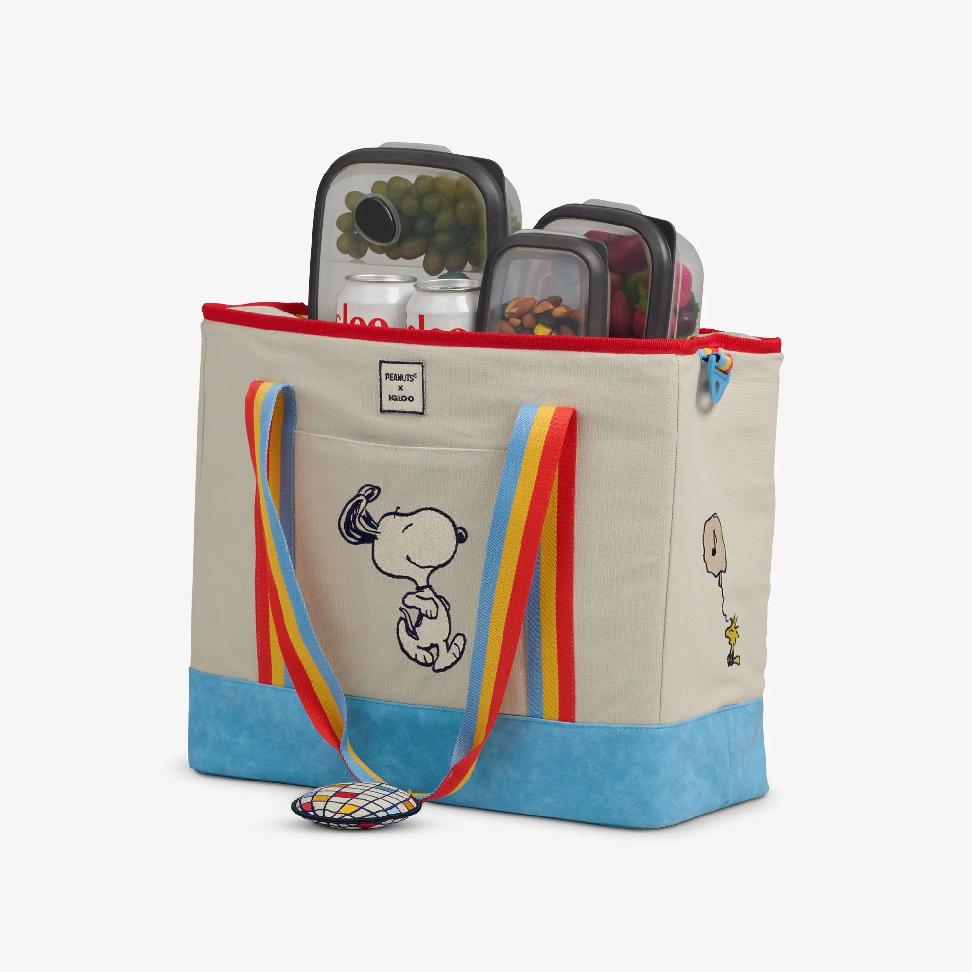 Igloo Outdoor Snoopy Disco Party Dual Compartment Tote Cooler Bag - Image 3