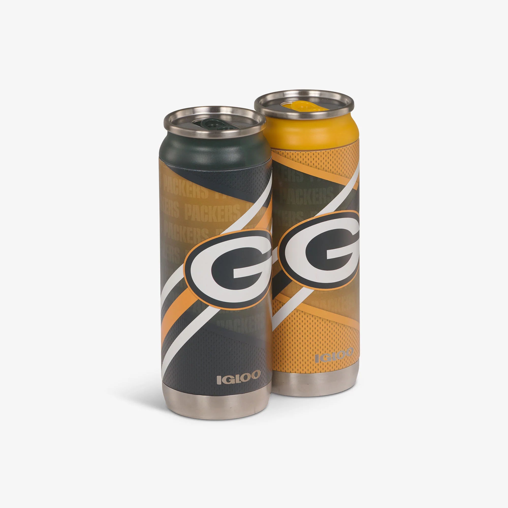 Igloo Outdoor Green Bay Packers Home & Away 16 Oz Can 2-Pack - Image 4