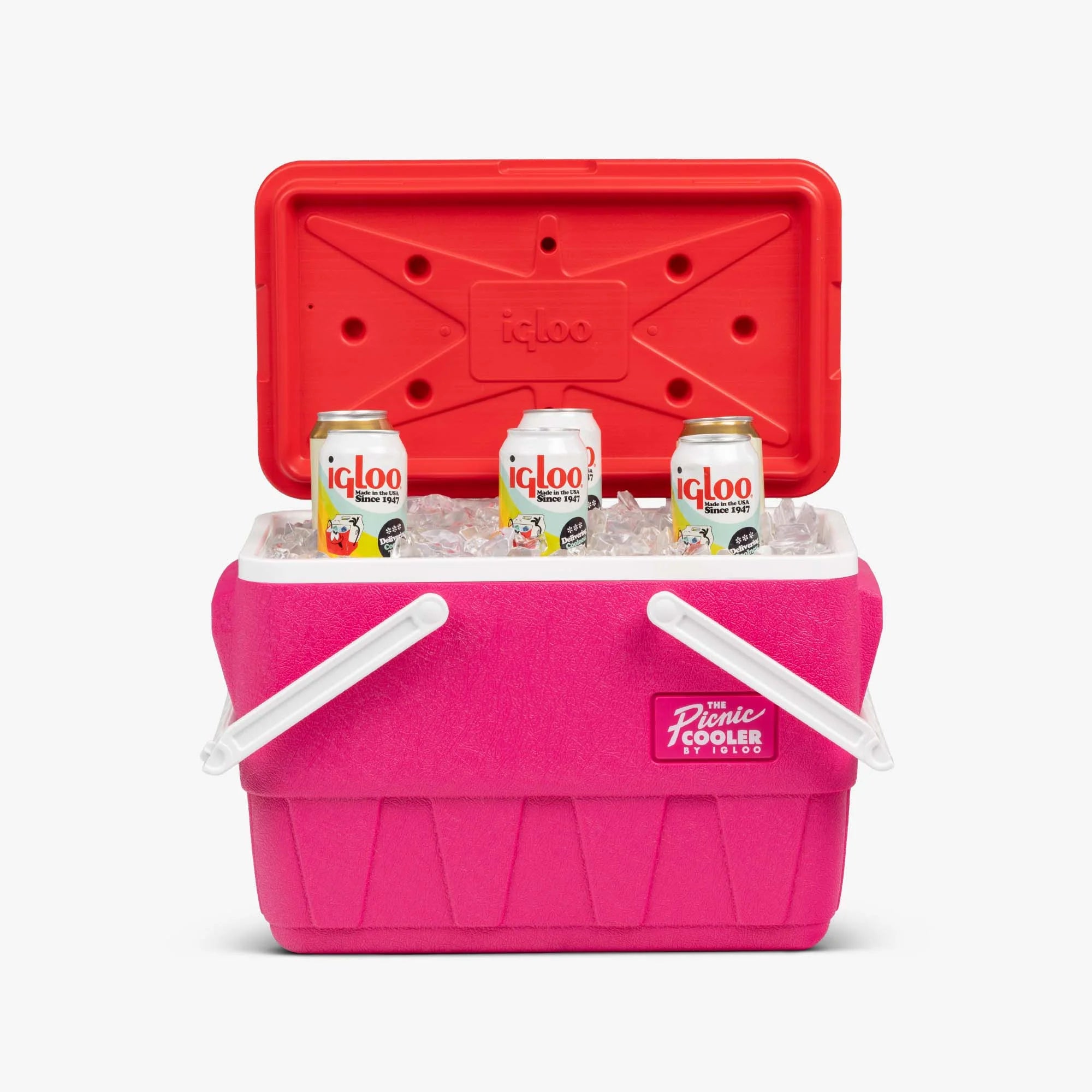 Igloo Outdoor Retro Picnic Basket 25 Qt Cooler - Image 6