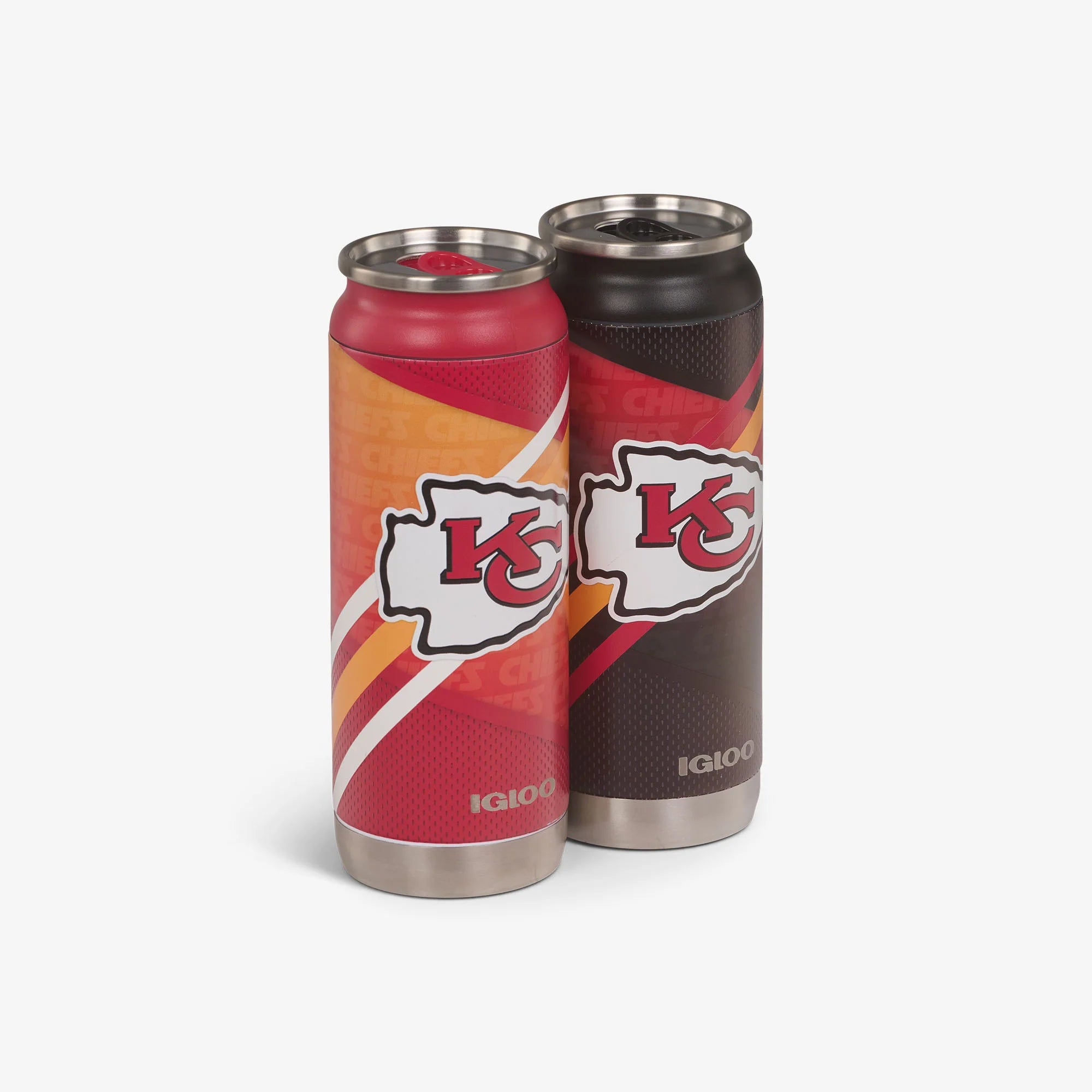 Igloo Outdoor Kansas City Chiefs Home & Away 16 Oz Can 2-Pack - Image 4