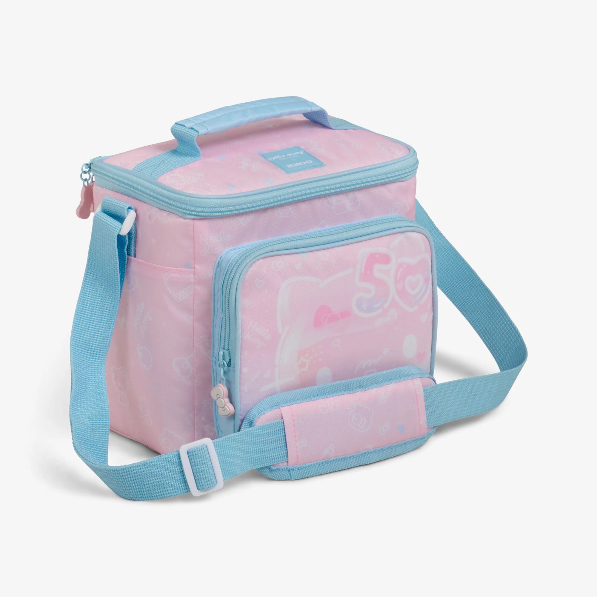Igloo Outdoor Hello Kitty 50th Anniversary Square Lunch Cooler Bag - Image 5