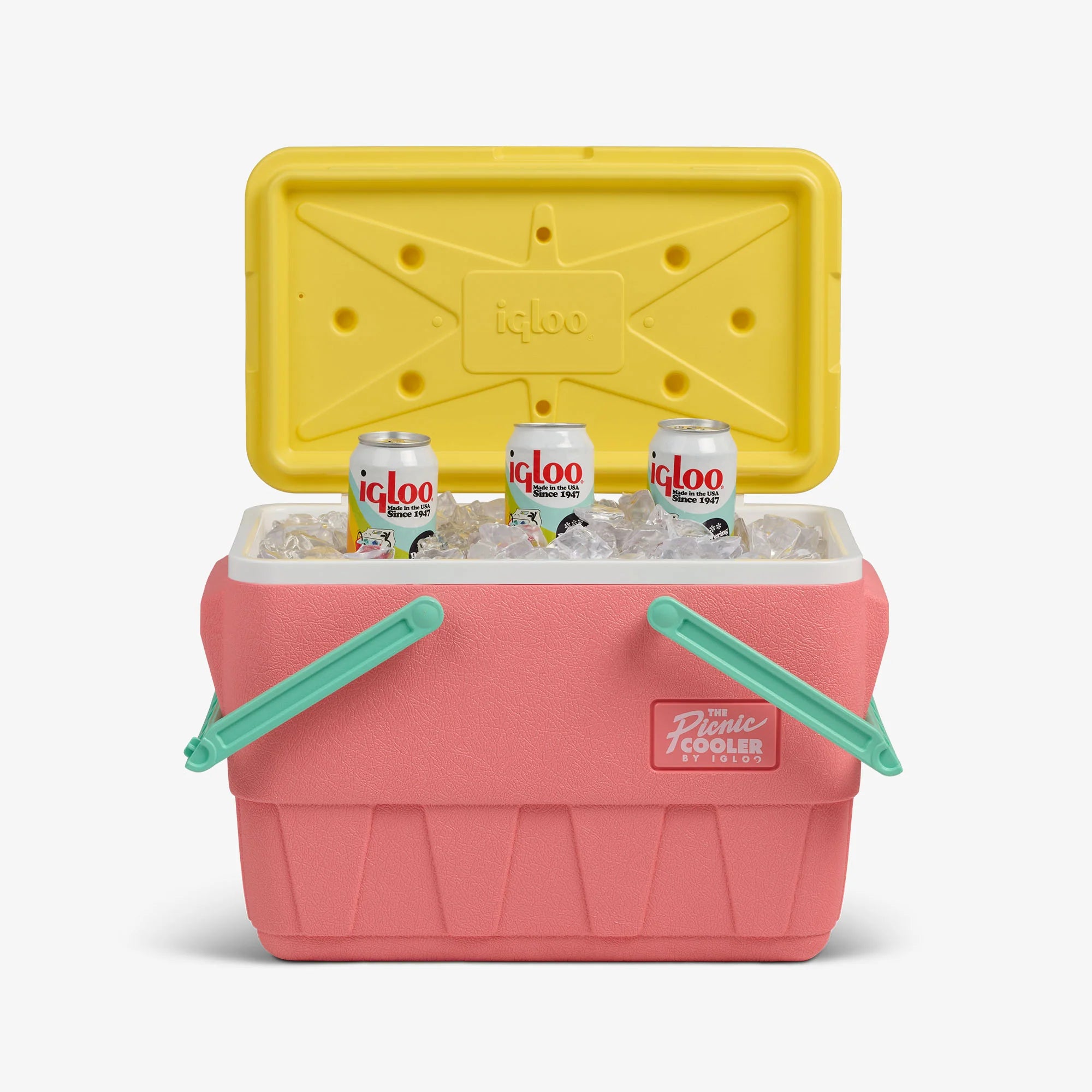 Igloo Outdoor Retro Picnic Basket 25 Qt Cooler - Image 25