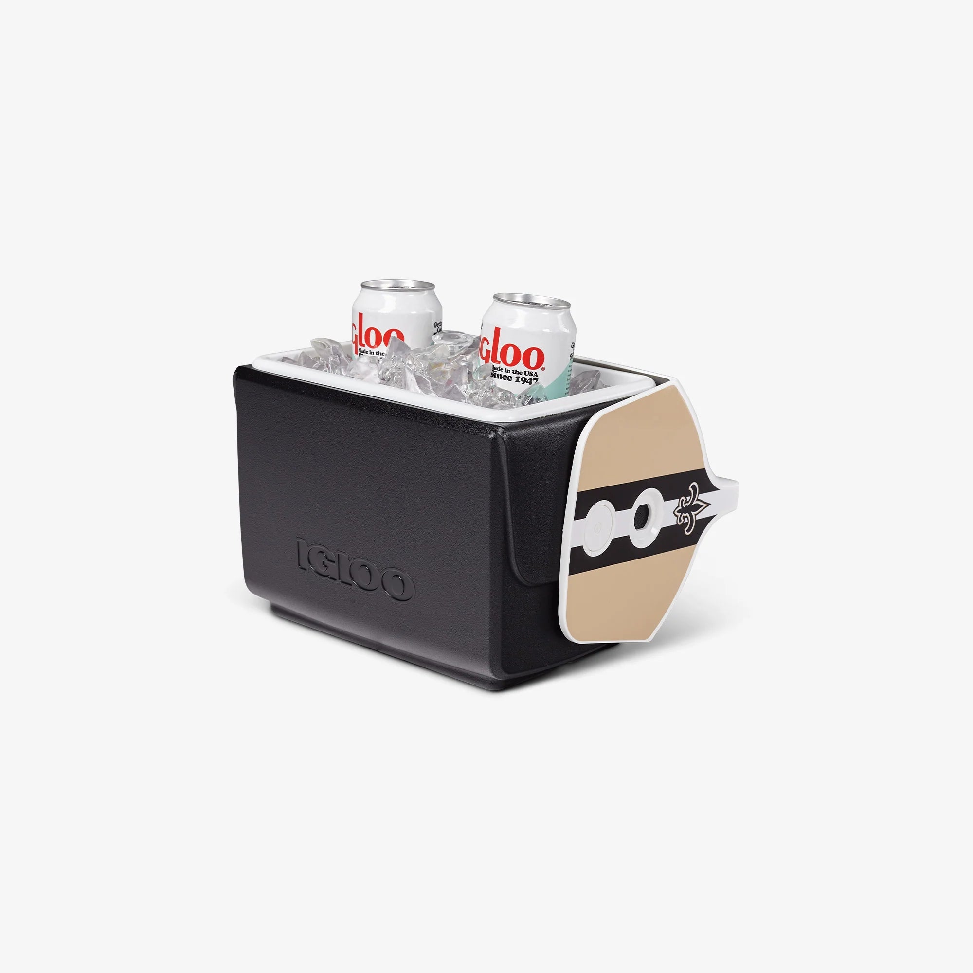 Igloo Outdoor New Orleans Saints Little Playmate 7 Qt Cooler - Image 3