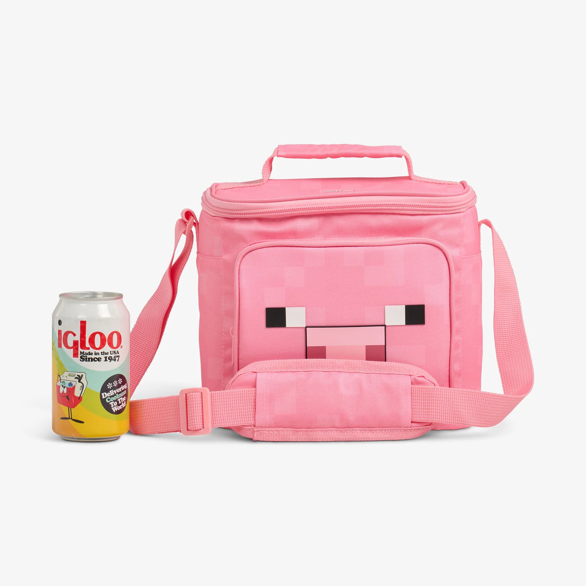 Igloo Coolers Minecraft Pig Square Lunch Cooler Bag - Image 5