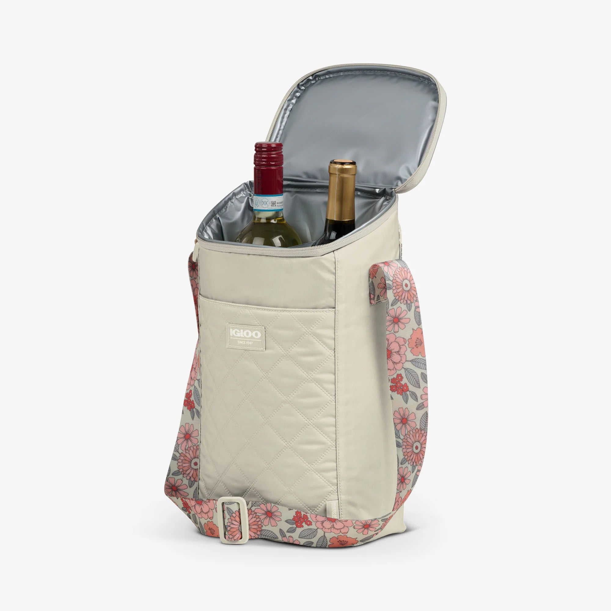 Igloo Outdoor Floral MaxCold DUO Vertical CrossbodyCooler Bag - Image 8
