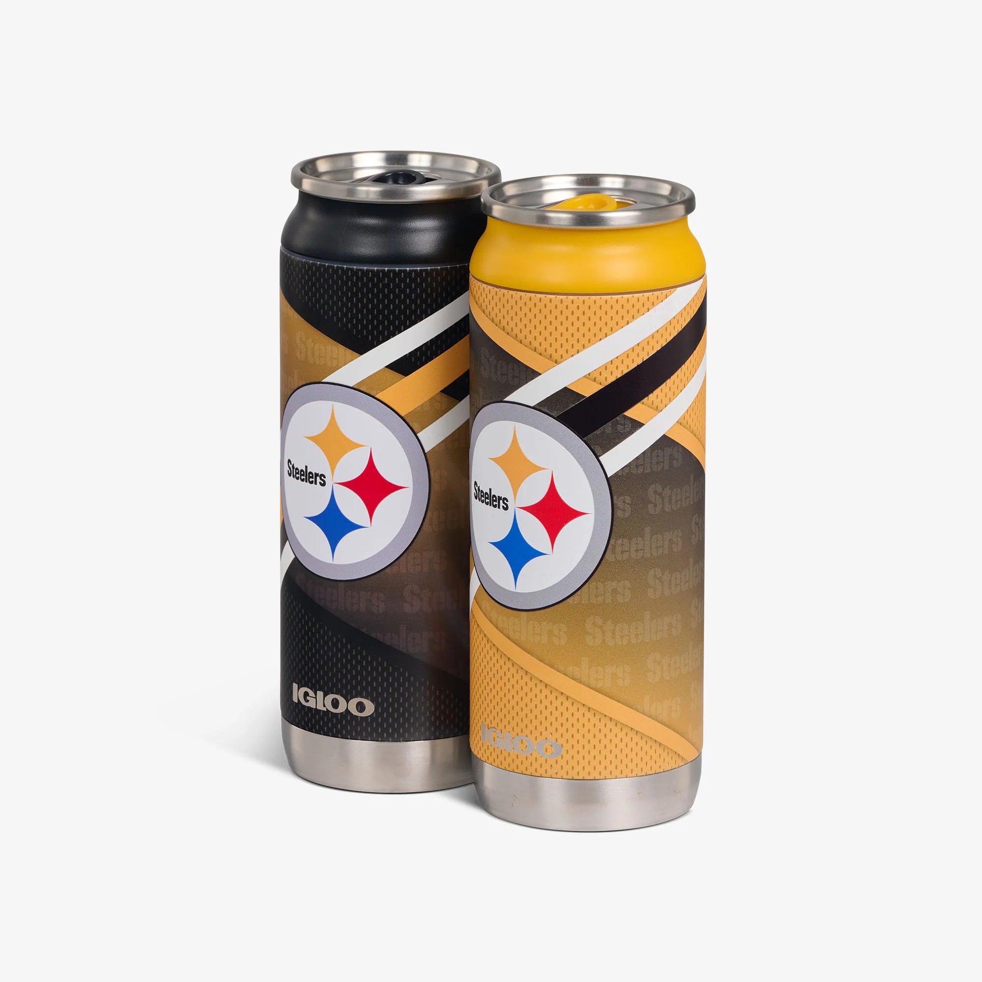 Igloo Coolers Pittsburgh Steelers Home & Away 16 Oz Can 2-Pack - Image 2