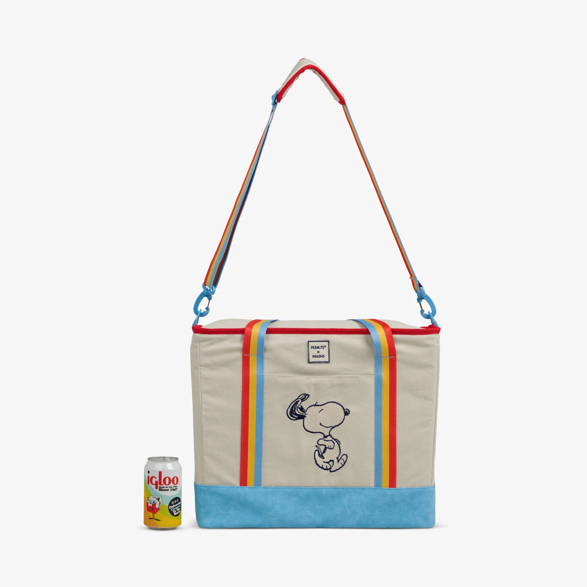 Igloo Outdoor Snoopy Disco Party Dual Compartment Tote Cooler Bag - Image 7