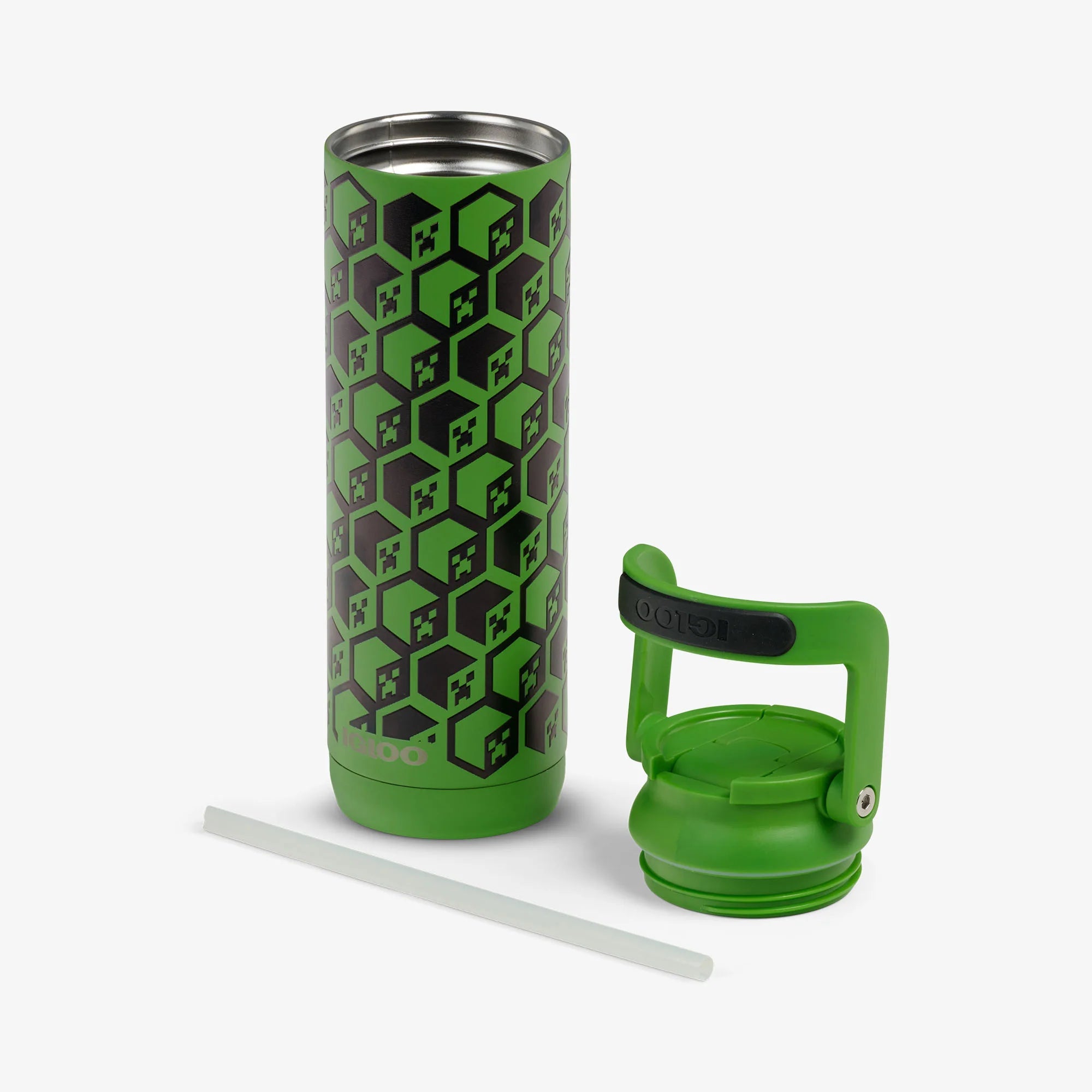 Igloo Outdoor Minecraft Creeper Glow in the Dark 20 Oz Bottle - Image 3