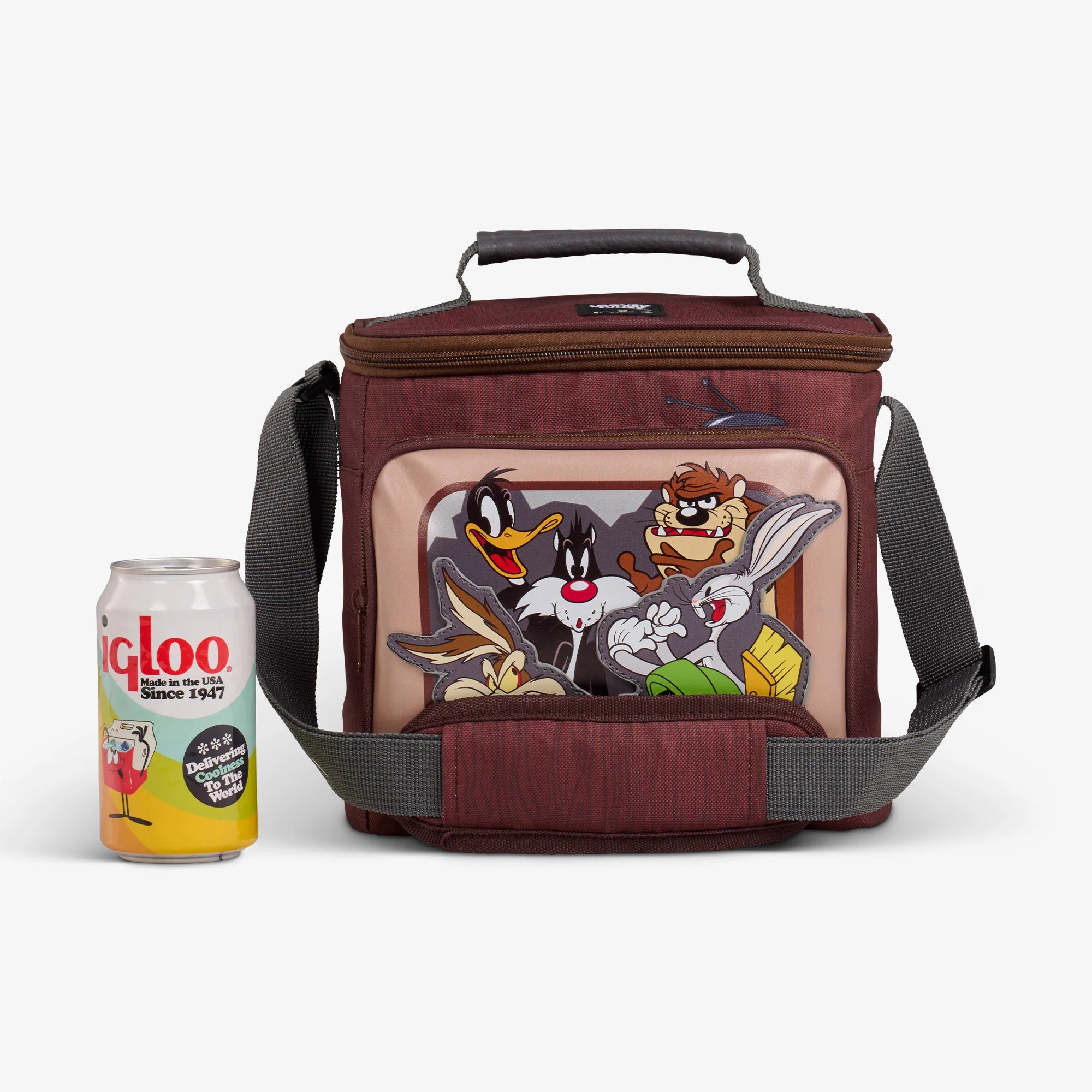 Igloo Outdoor Looney Tunes TV Square Lunch Cooler Bag - Image 5