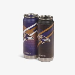 Alternative view of Igloo Coolers Baltimore Ravens Home & Away 16 Oz Can 2-Pack