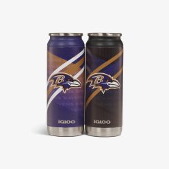 Igloo Coolers Baltimore Ravens Home & Away 16 Oz Can 2-Pack