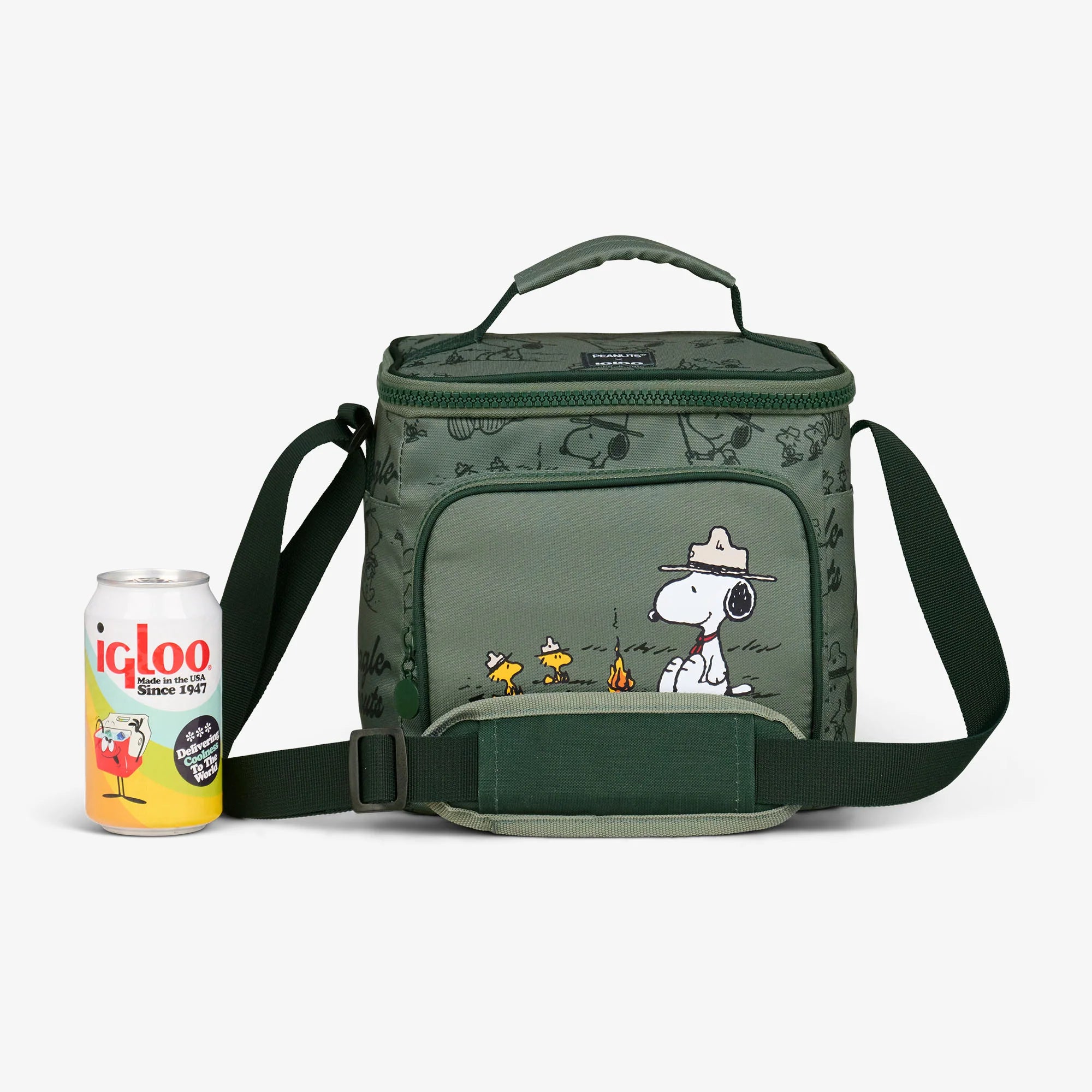 Igloo Coolers Peanuts Beagle Scouts Square Lunch Cooler Bag - Image 7