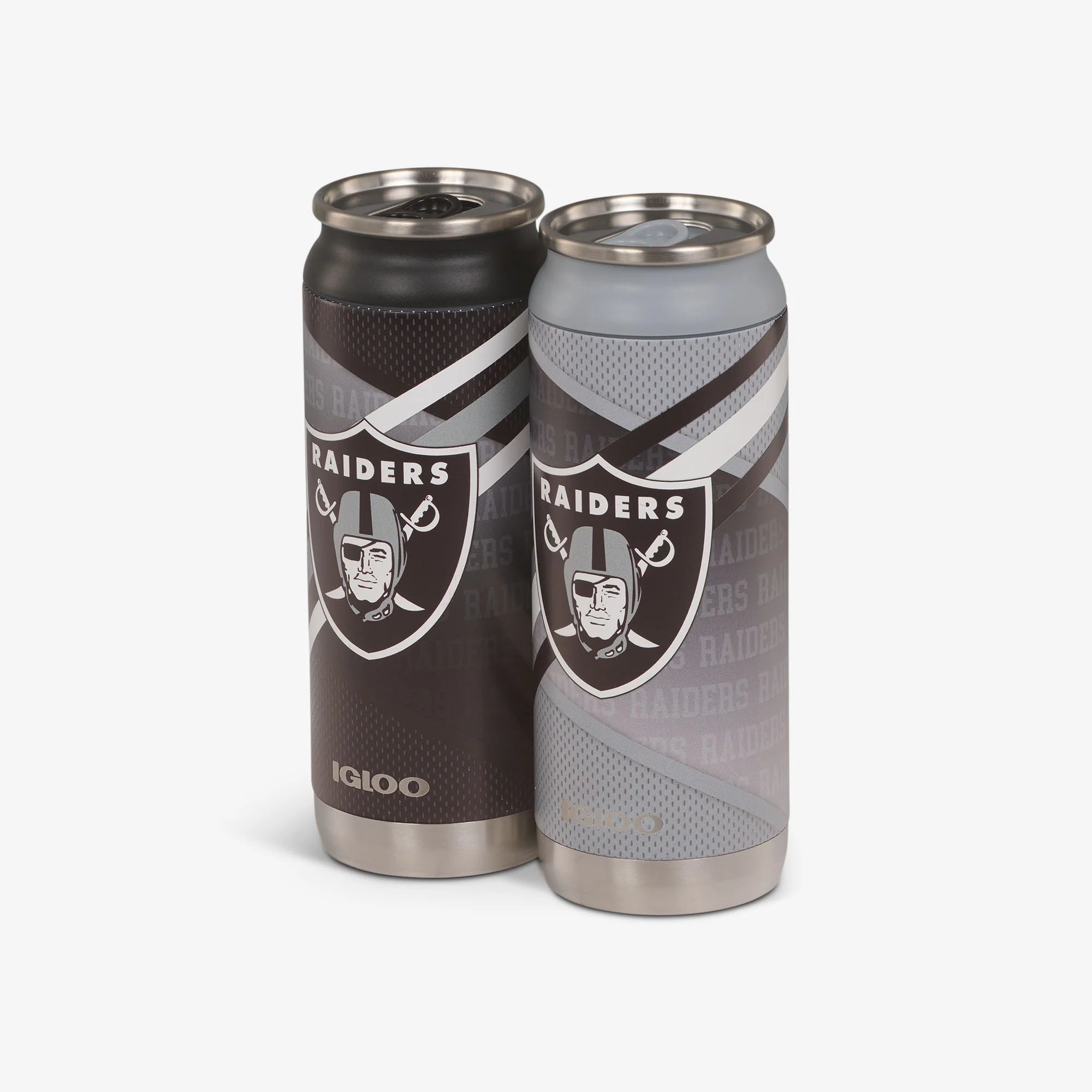 Igloo Outdoor Las Vegas Raiders Home & Away 16 Oz Can 2-Pack - Image 2