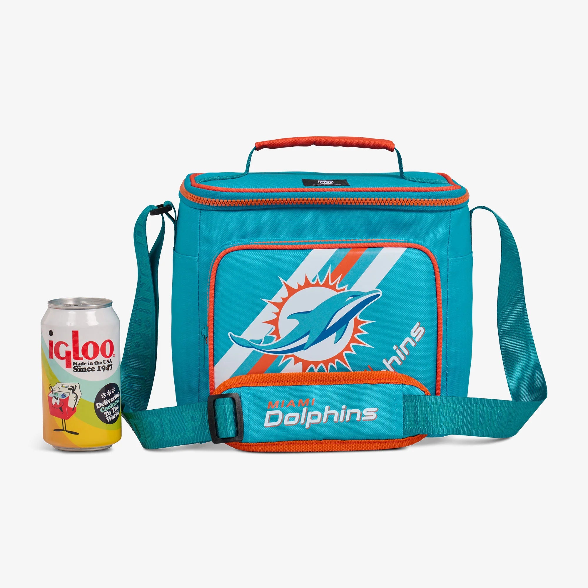 Igloo Outdoor Miami Dolphins Square Lunch Cooler Bag - Image 5