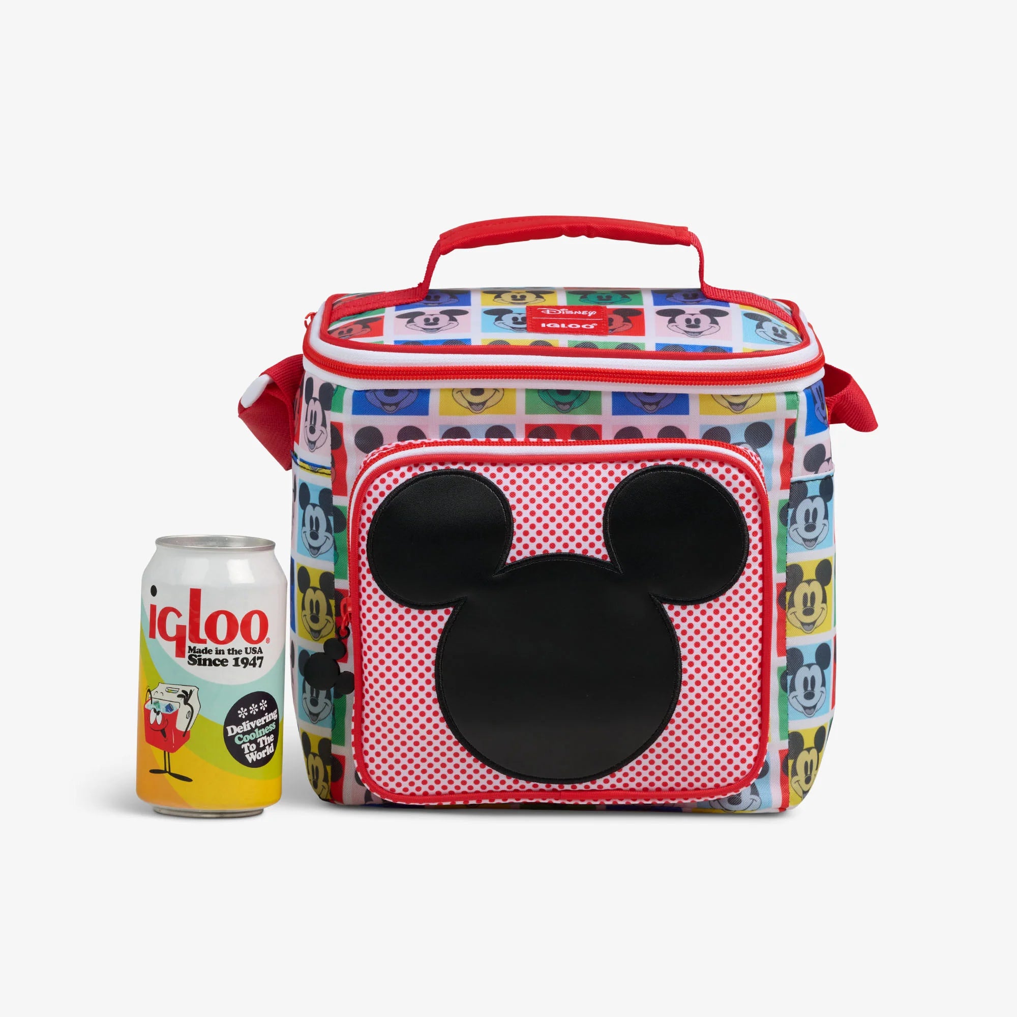Igloo Outdoor Disney Mickey Mouse Pop Art Square Lunch Cooler Bag - Image 7