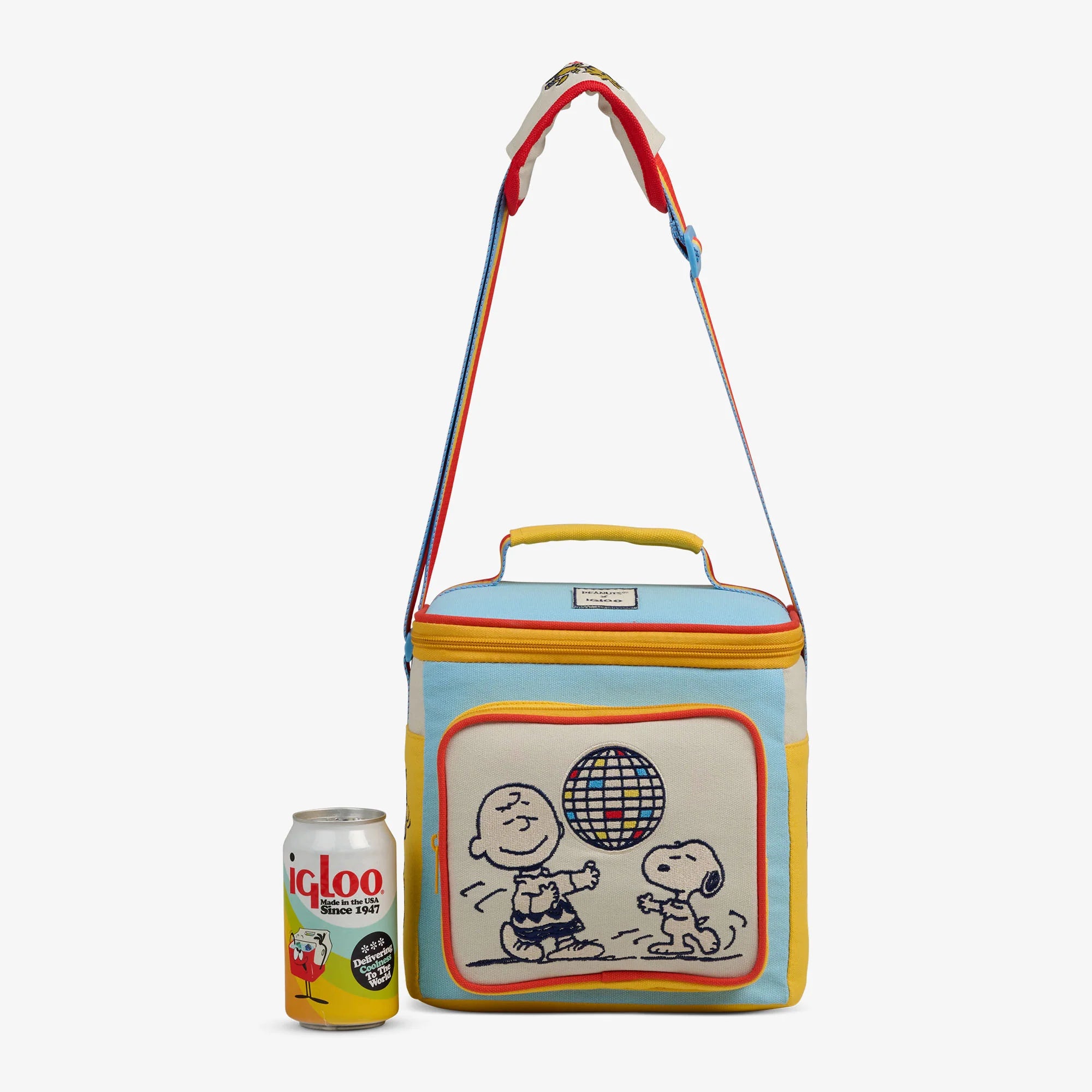Igloo Coolers Snoopy Disco Party Square Lunch Cooler Bag - Image 5