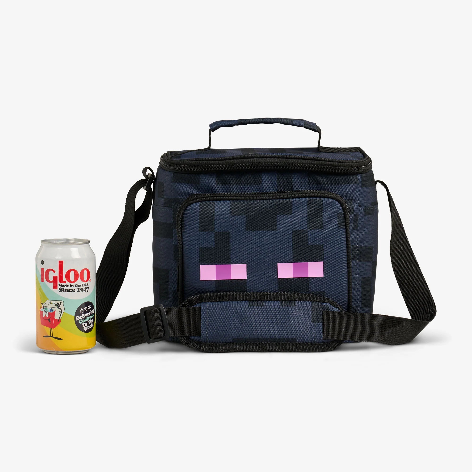 Igloo Coolers Minecraft Enderman Square Lunch Cooler Bag - Image 5