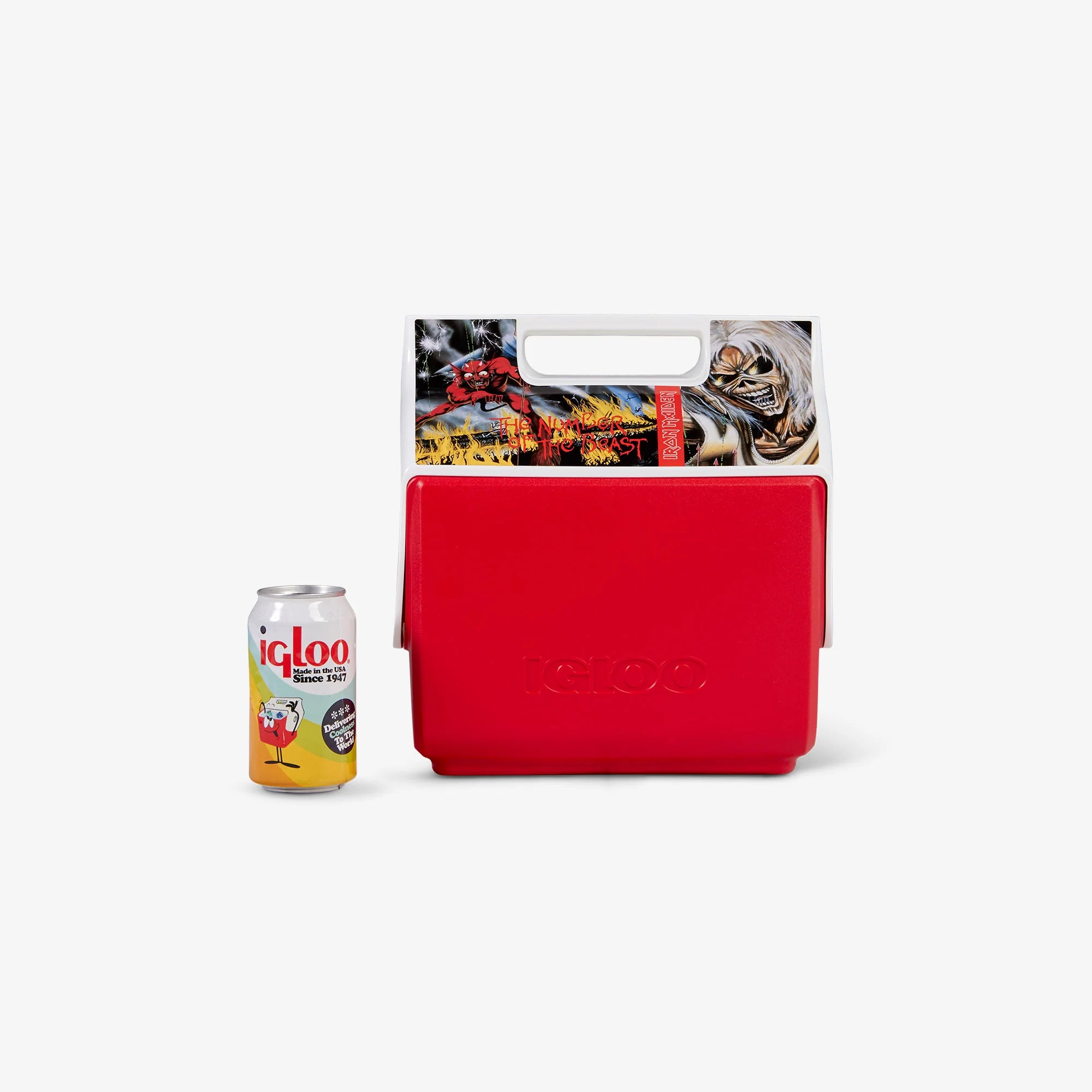 Igloo Outdoor Iron Maiden The Number of the Beast Little Playmate 7 Qt Cooler - Image 5