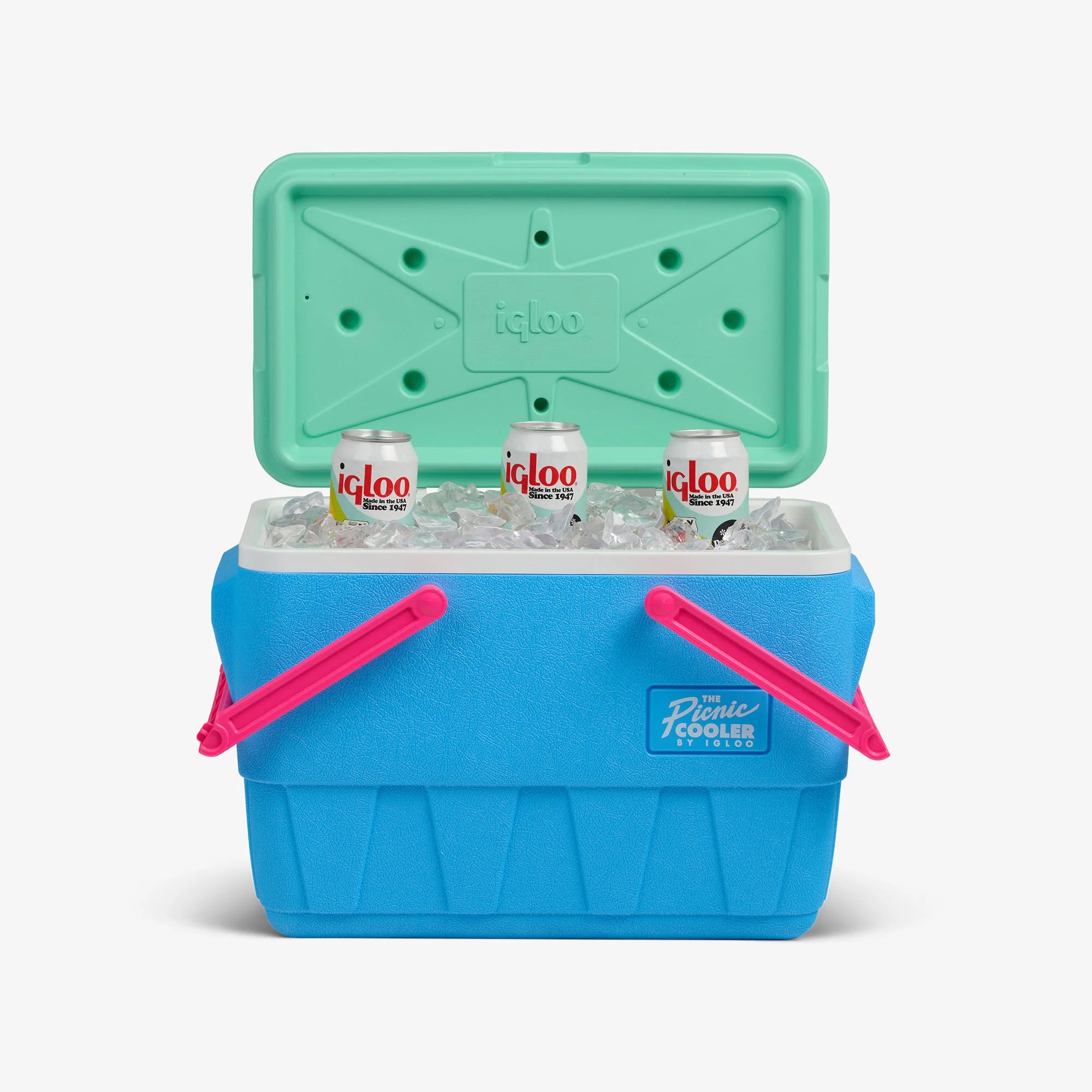 Igloo Outdoor Retro Picnic Basket 25 Qt Cooler - Image 21