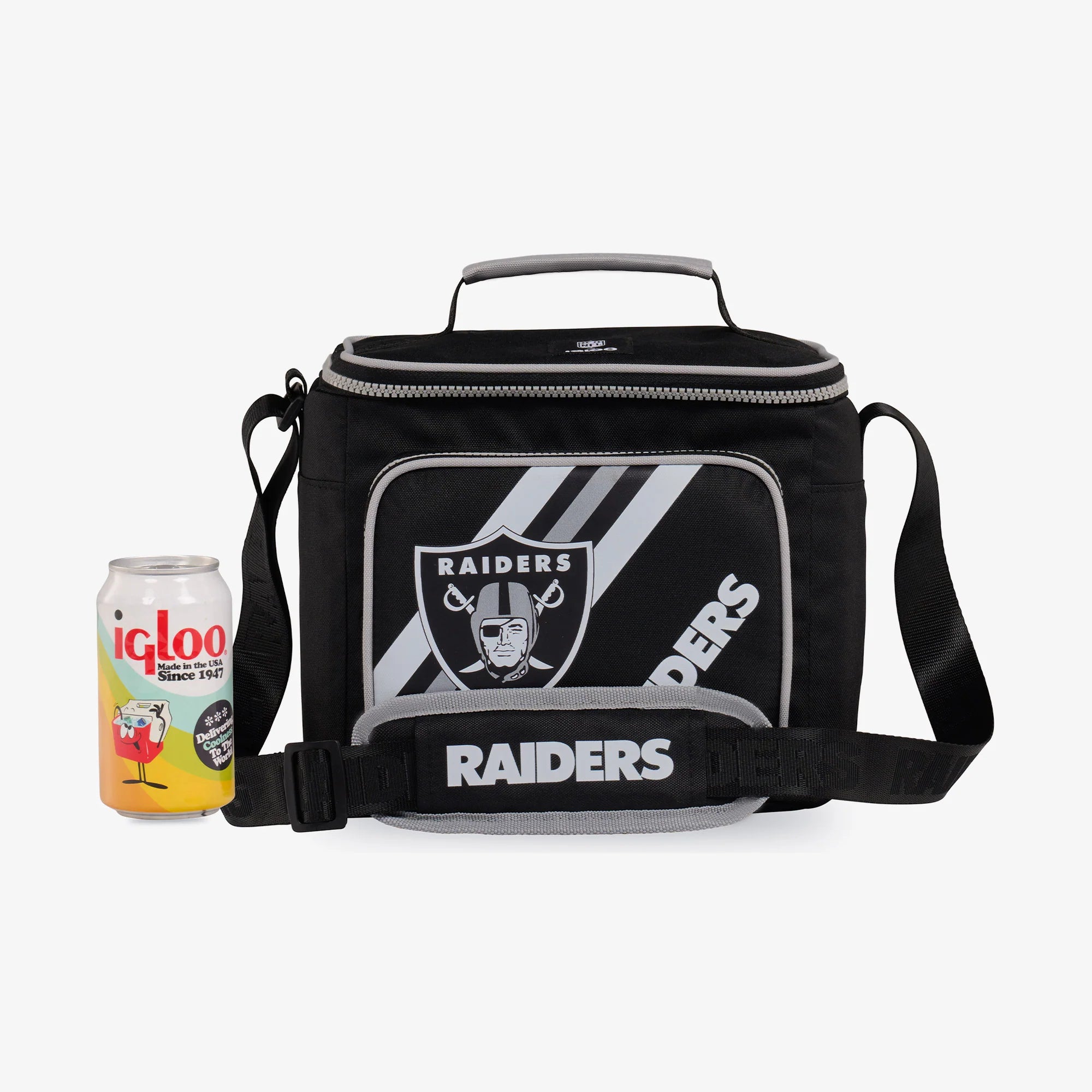 Igloo Outdoor Las Vegas Raiders Square Lunch Cooler Bag - Image 5