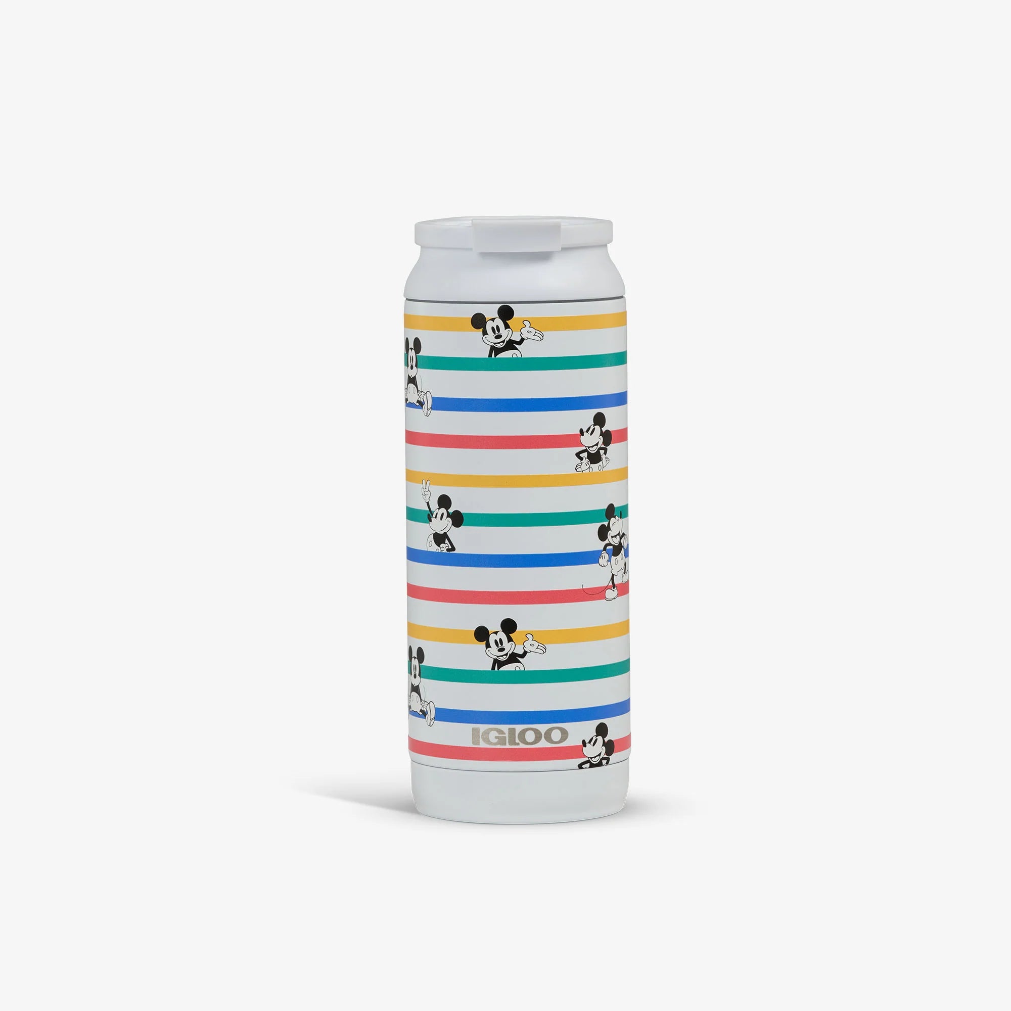Igloo Coolers Disney Mickey Mouse Stripe 16 Oz Flip n Sip Tumbler