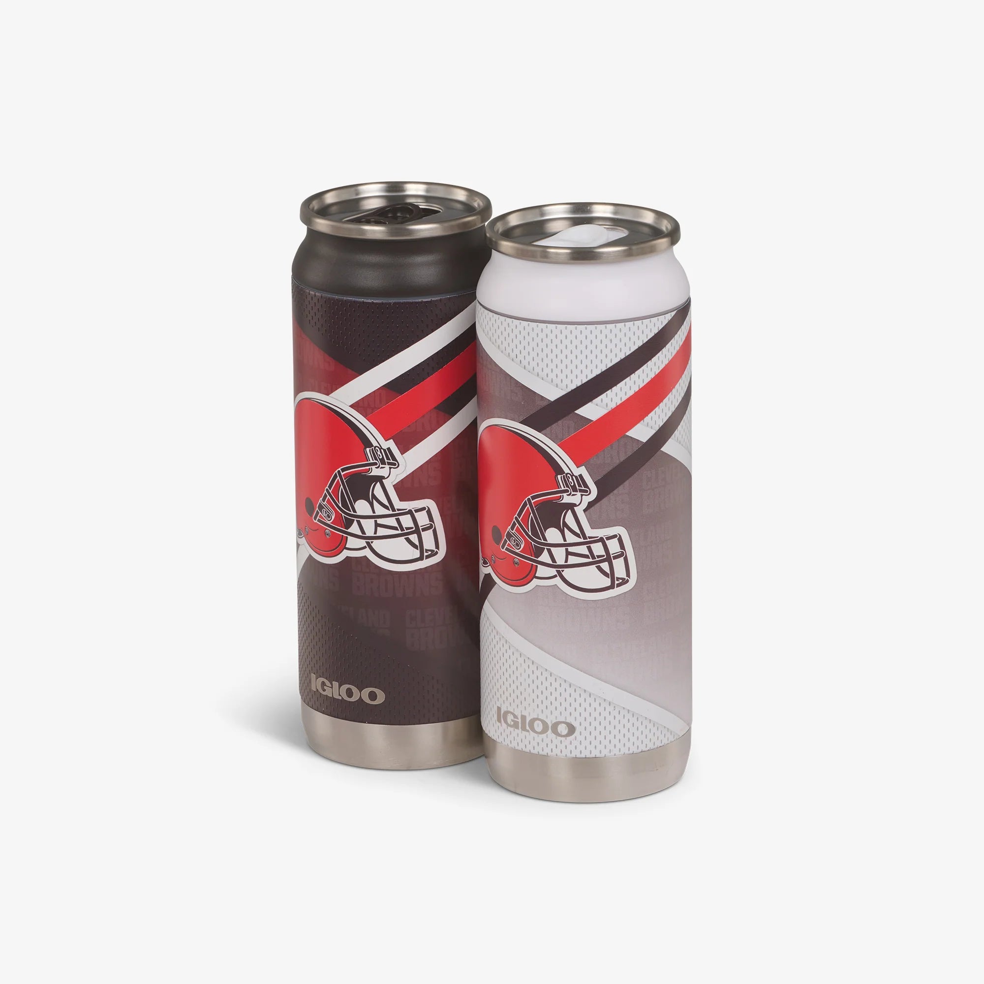 Igloo Outdoor Cleveland Browns Home & Away 16 Oz Can 2-Pack - Image 2