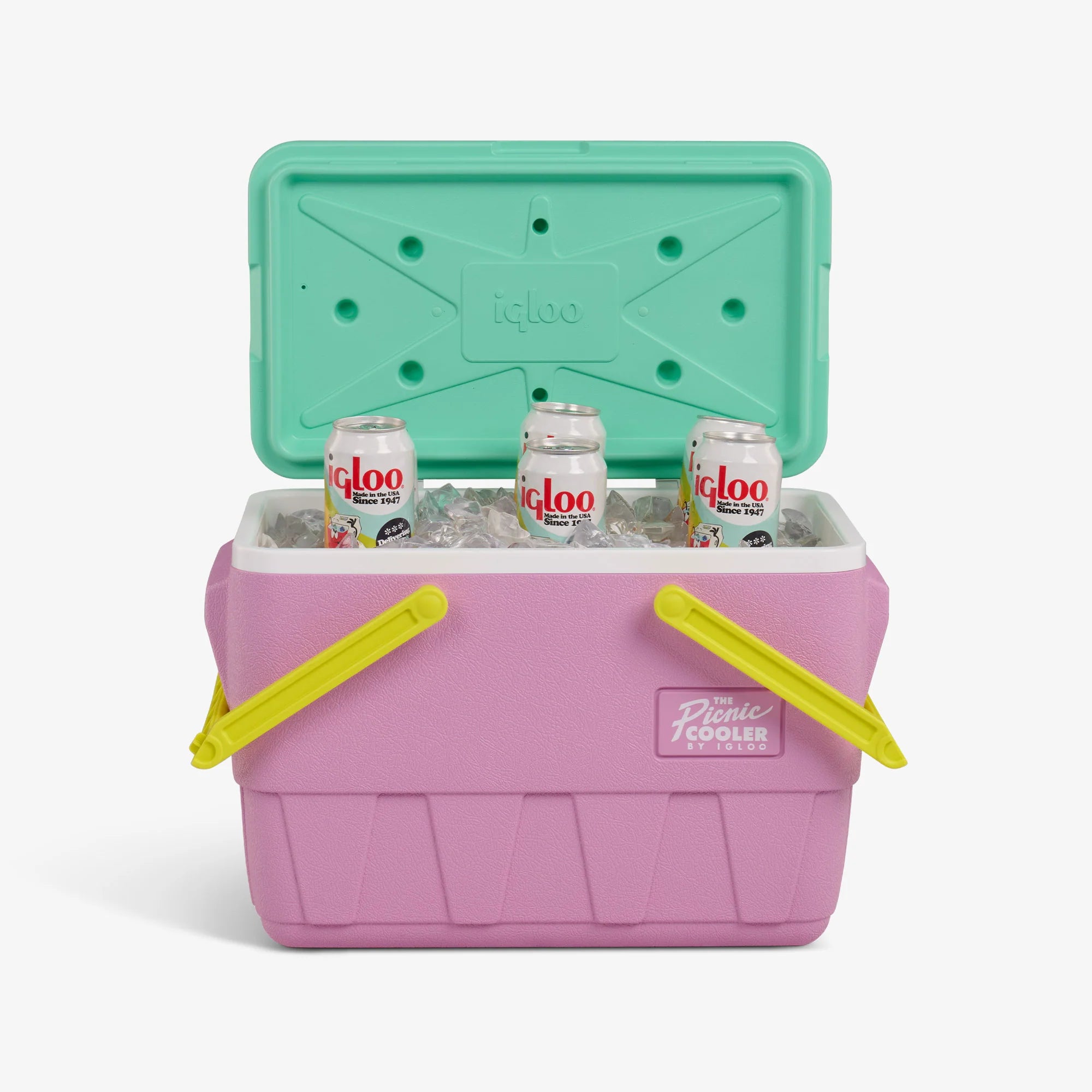 Igloo Outdoor Retro Picnic Basket 25 Qt Cooler - Image 45