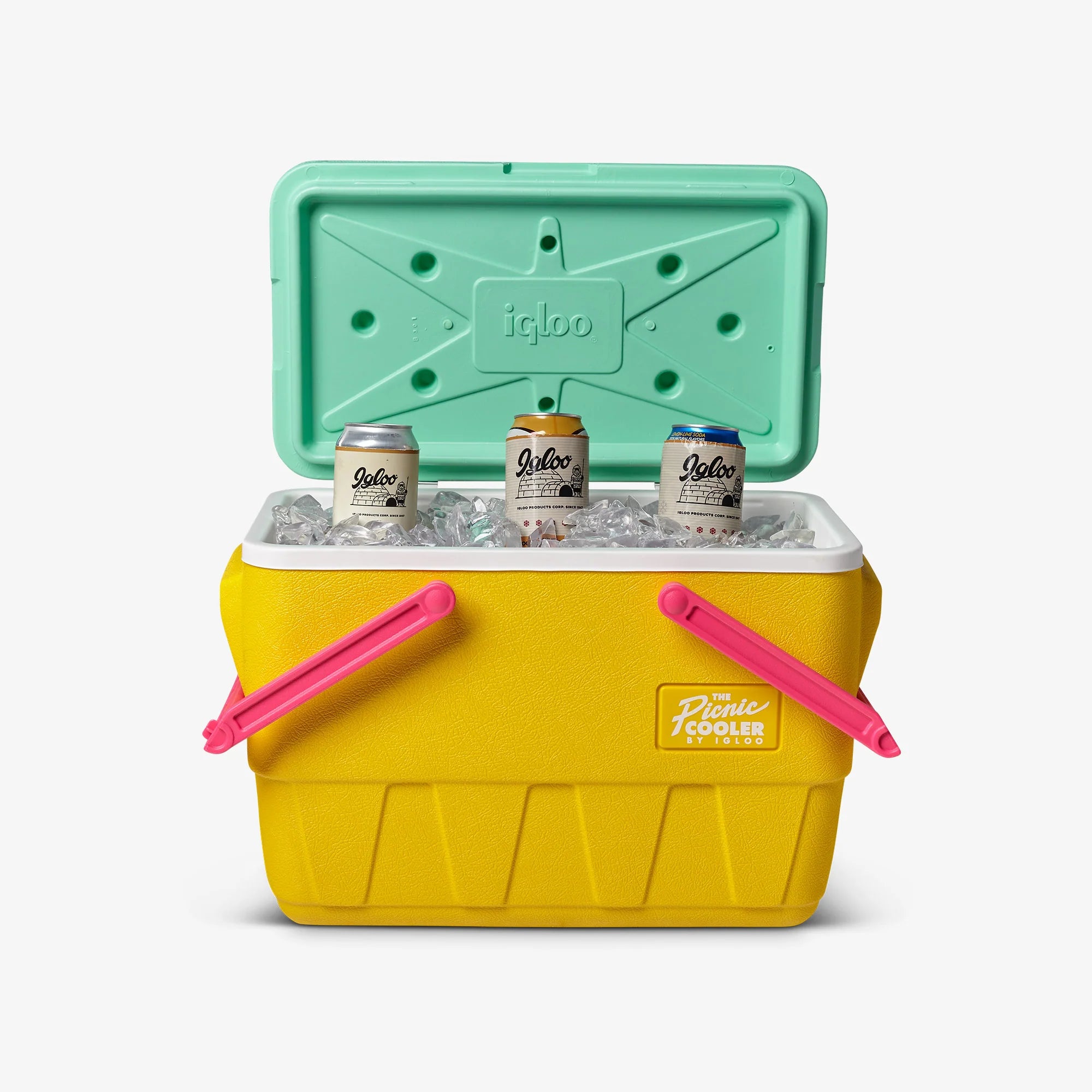 Igloo Outdoor Retro Picnic Basket 25 Qt Cooler - Image 41
